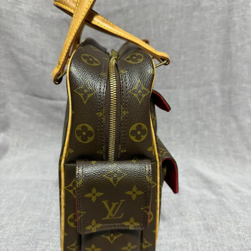 Louis Vuitton ExcentriCite Brown Monogram Authentic